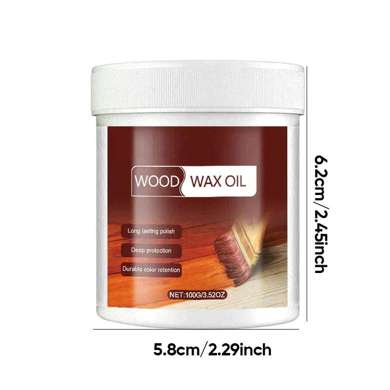 Wood Cleaner & Polish 3.5 Oz- Comes with Premium Brush
