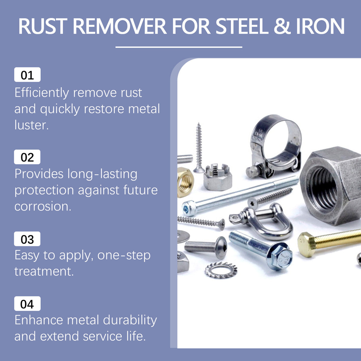 Ultra Concentrated Rust Remover – Fast-Acting Metal Cleaner