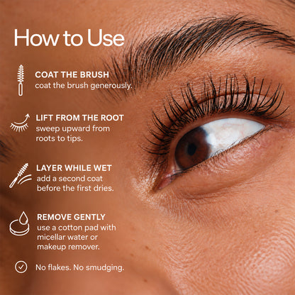 ✨👁️Keep your lashes looking stunning all day—waterproof, sweat-proof, and smudge-proof! 💖💃