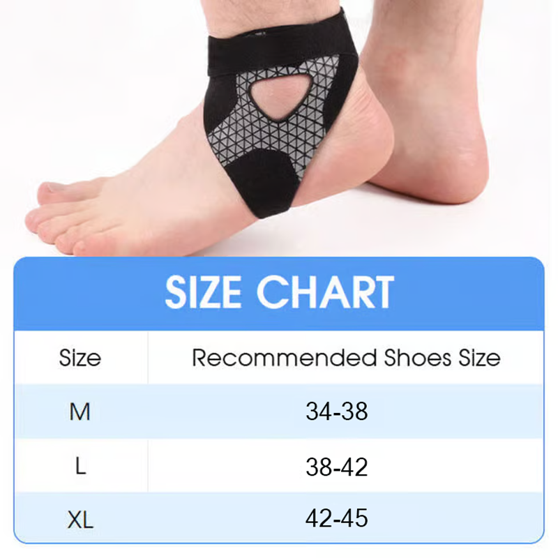 🦶 Adjustable Elastic Ankle Brace