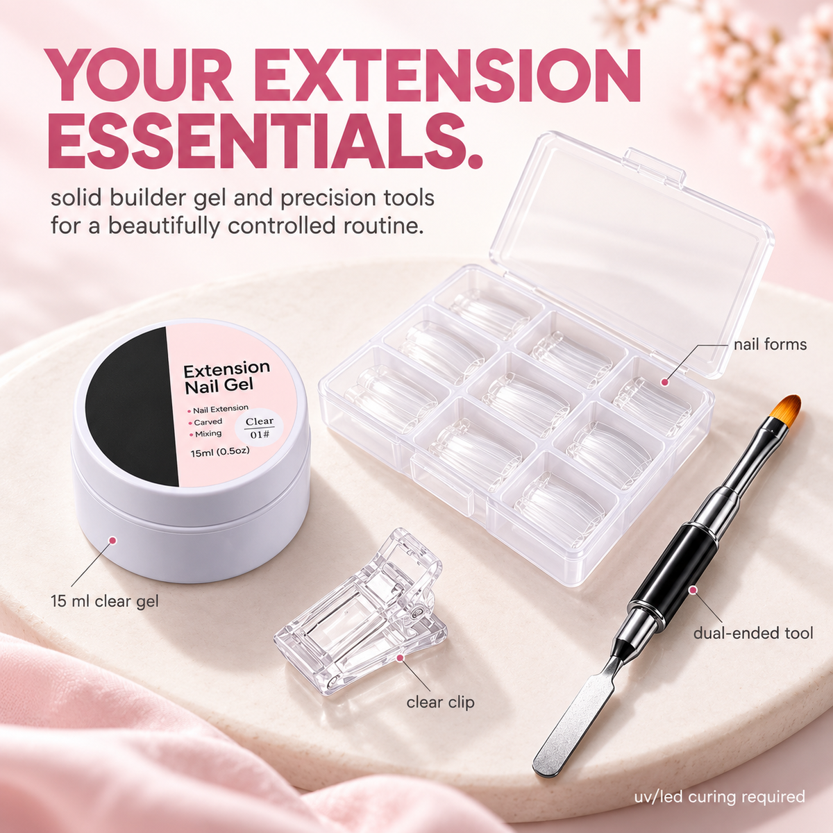 💅🔥Nail Extension Builder Gel