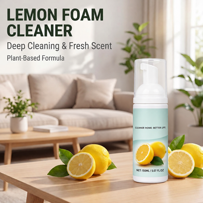 🔥Scented Foam Cleaner - Lemon Scent, Multi-purpose Gentle Stain Remover
