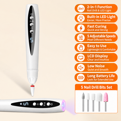 🔥 Over 100,000 sold monthly✨ Professional electric nail drill