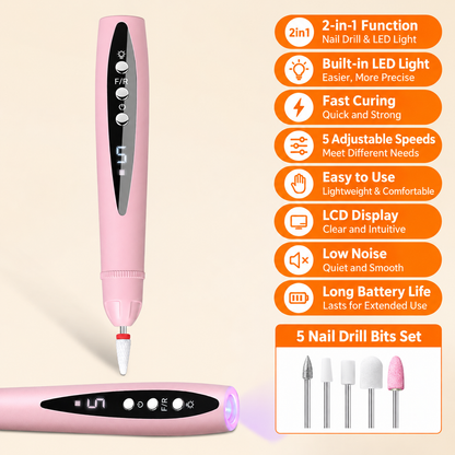 🔥 Over 100,000 sold monthly✨ Professional electric nail drill