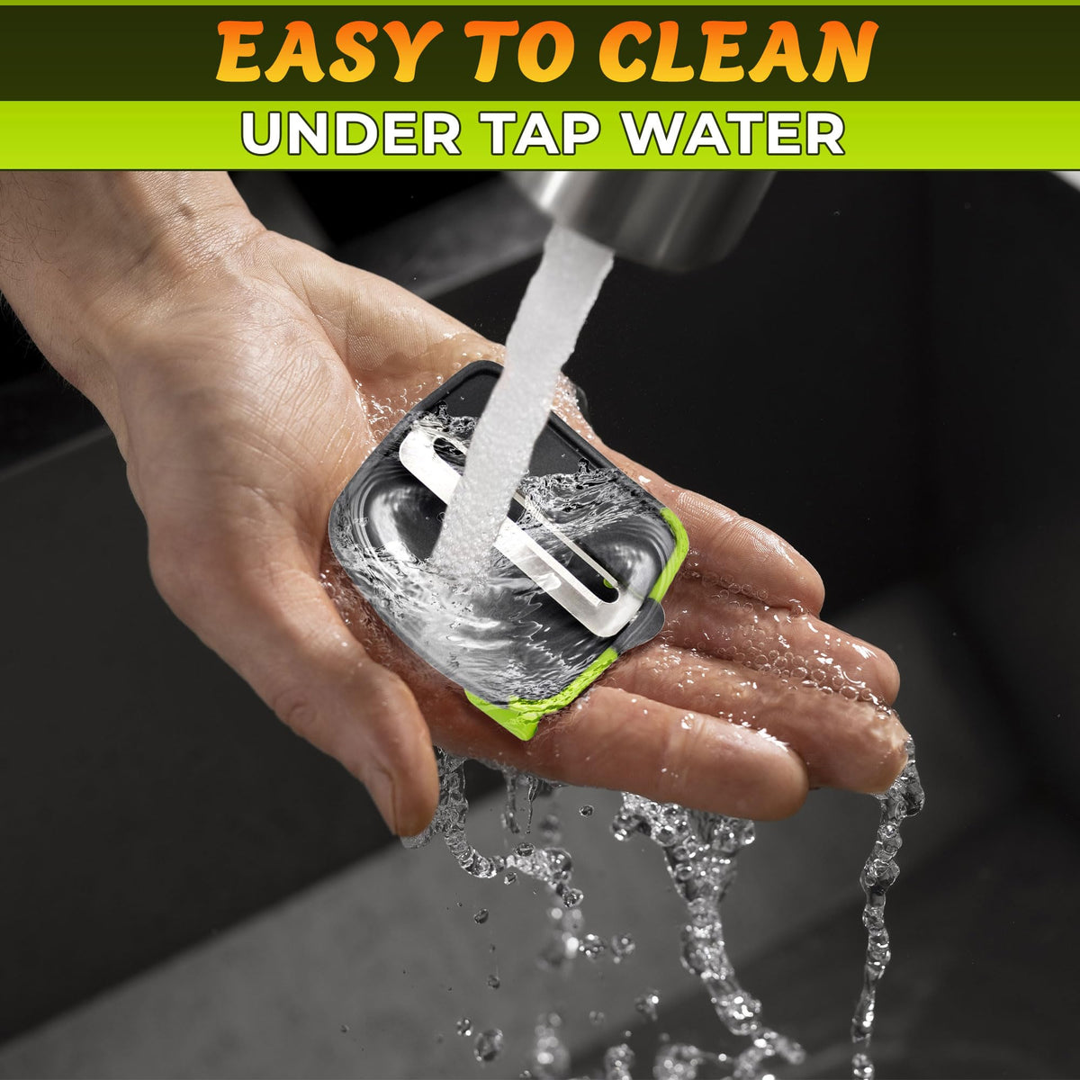 4-Piece Palm-Fit Finger Peeler Set