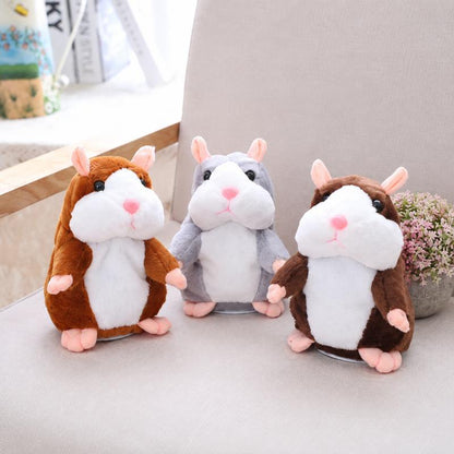 ✨Talking Hamster Plush – repeats whatever you say, auto head-shaking, hilarious fun for kids & adults.🎁