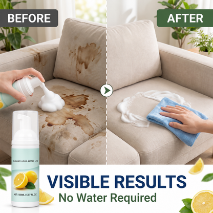 🔥Scented Foam Cleaner - Lemon Scent, Multi-purpose Gentle Stain Remover
