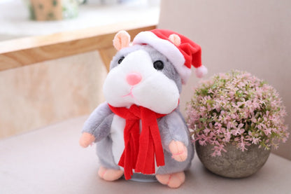 ✨Talking Hamster Plush – repeats whatever you say, auto head-shaking, hilarious fun for kids & adults.🎁