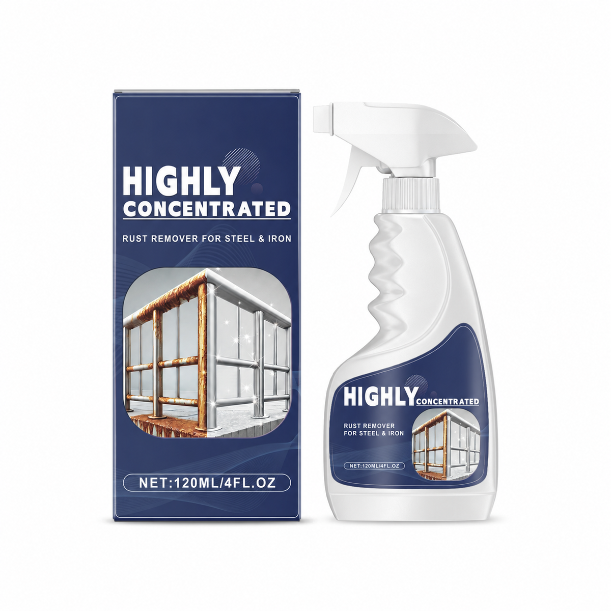 Ultra Concentrated Rust Remover – Fast-Acting Metal Cleaner