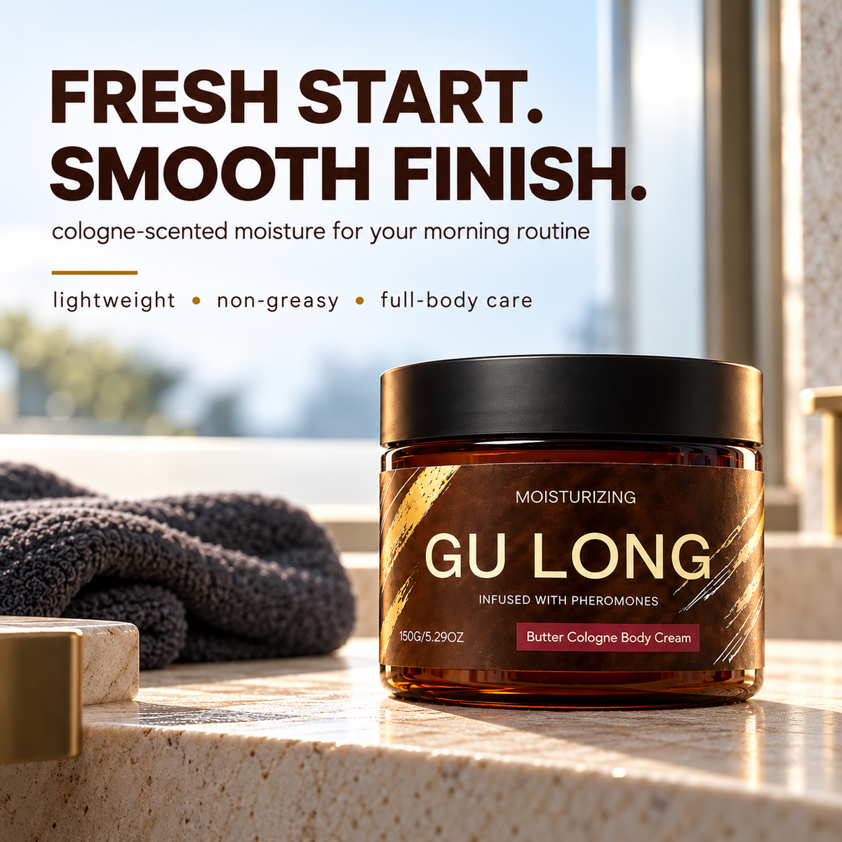 ✨ Scented Body Butter Cologne – Long-Lasting Fragrance & Moisturizing Skin Care