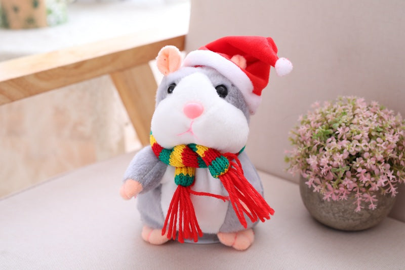 ✨Talking Hamster Plush – repeats whatever you say, auto head-shaking, hilarious fun for kids & adults.🎁