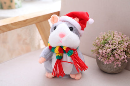 ✨Talking Hamster Plush – repeats whatever you say, auto head-shaking, hilarious fun for kids & adults.🎁