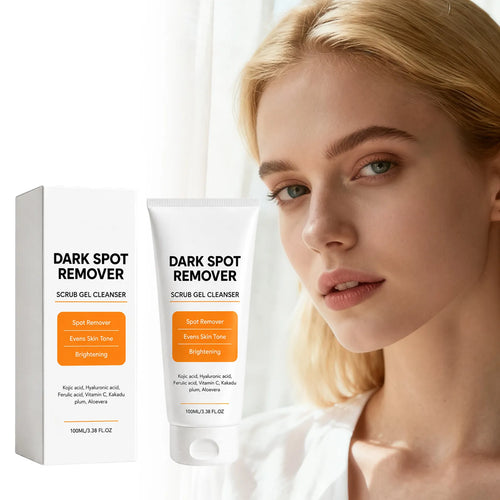 Kojic Acid Brightening Scrub Gel Cleanser Even Skin Tone Facial Wash 🧴