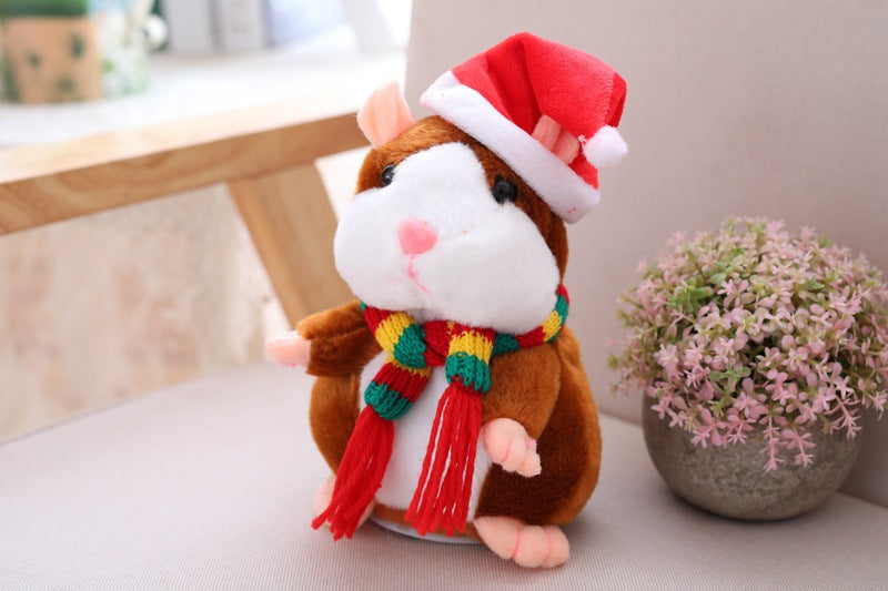 ✨Talking Hamster Plush – repeats whatever you say, auto head-shaking, hilarious fun for kids & adults.🎁