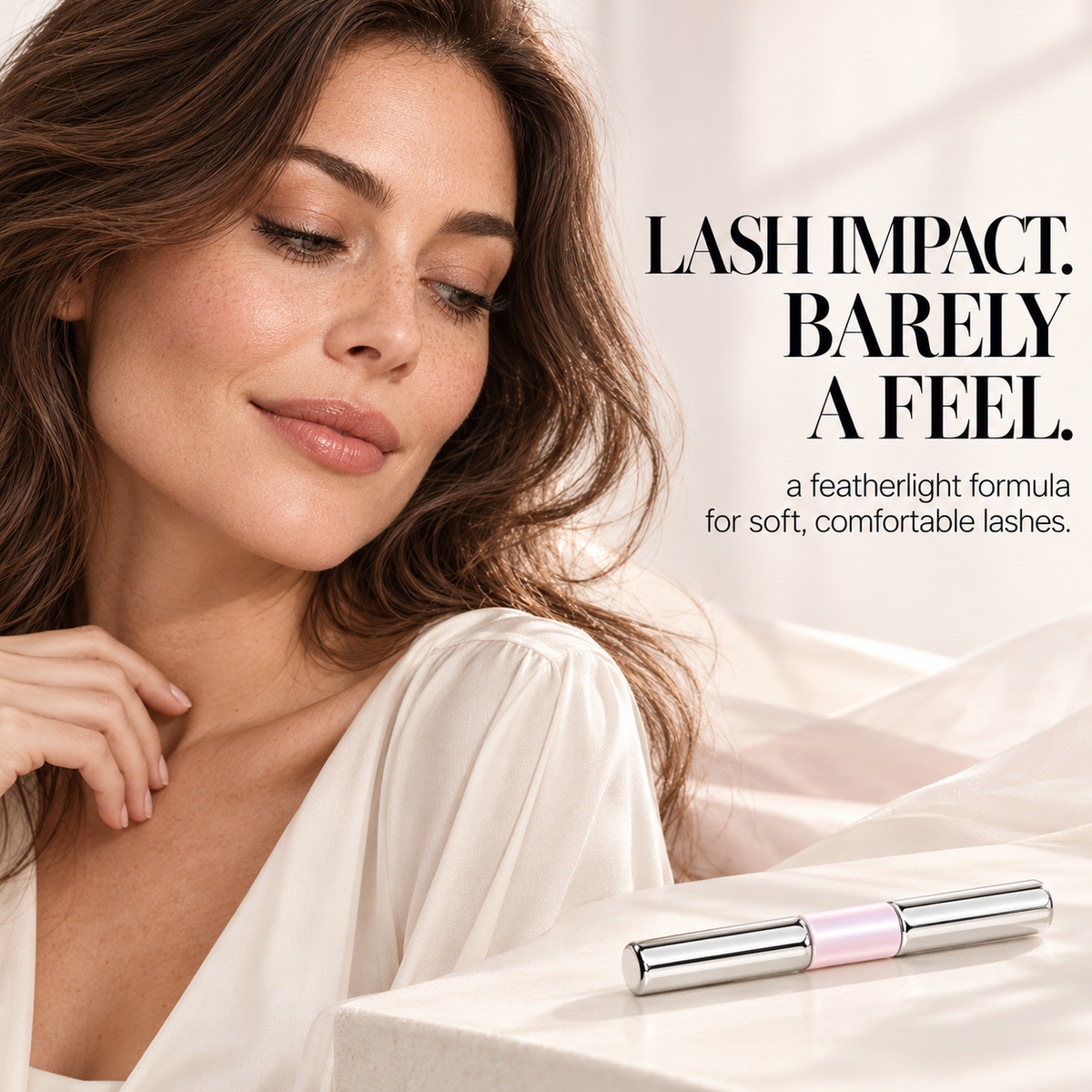 ✨ Double-Ended Waterproof Volumizing Mascara – Lengthening & Defining Lash Duo