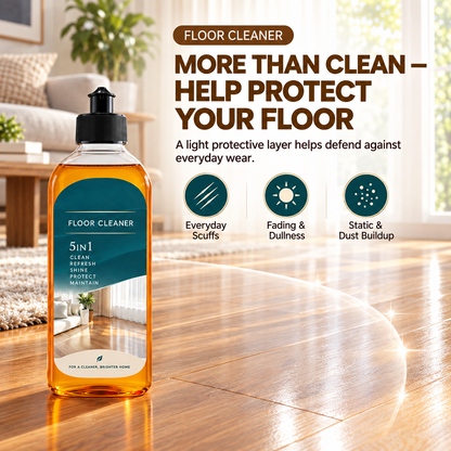 🧹 5-in-1 Floor Cleaner – Deep Cleaning, Odor Control & Lasting Shine ✨