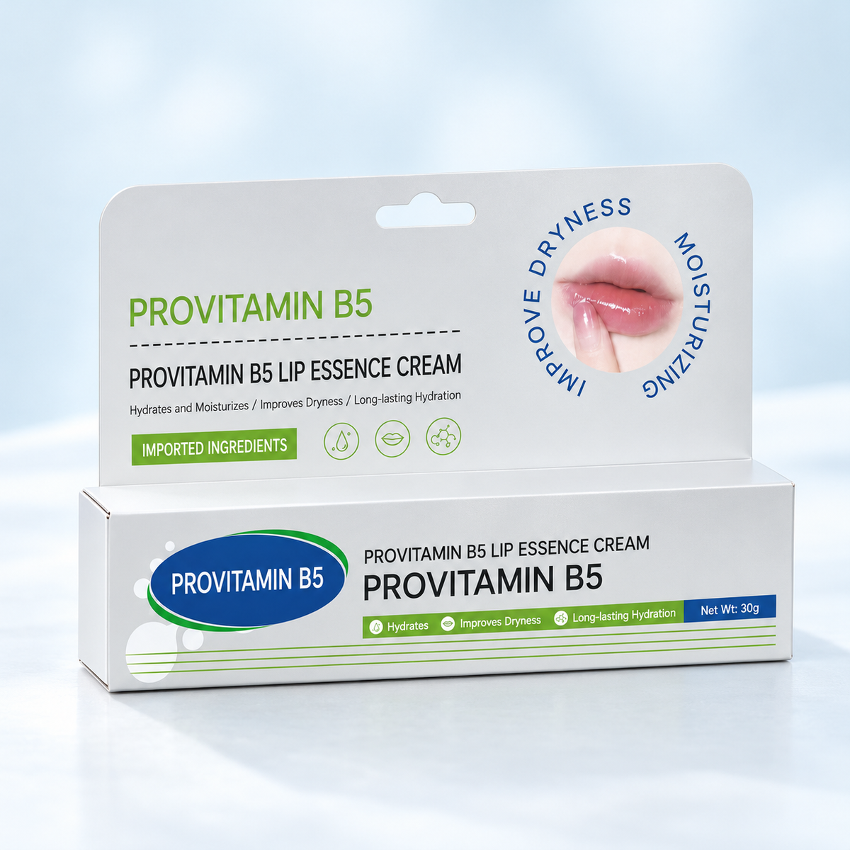 💋 Vitamin B5 Lip Cream - Soothe Dry Lips With Pro