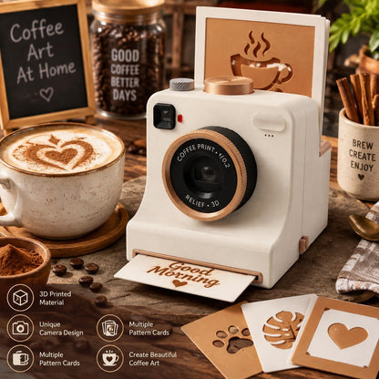 ☕🎨 Smart Latte Art Maker Camera Tool – Create Beautiful Latte Designs at Home