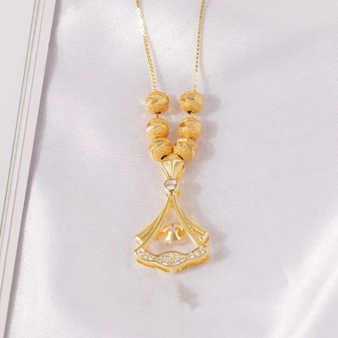 ✨Ginkgo Leaf Clavicle Necklace for Women｜Elegant Quiet Luxury Unique Design