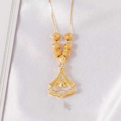 ✨Ginkgo Leaf Clavicle Necklace for Women｜Elegant Quiet Luxury Unique Design