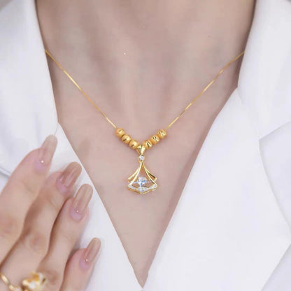 ✨Ginkgo Leaf Clavicle Necklace for Women｜Elegant Quiet Luxury Unique Design