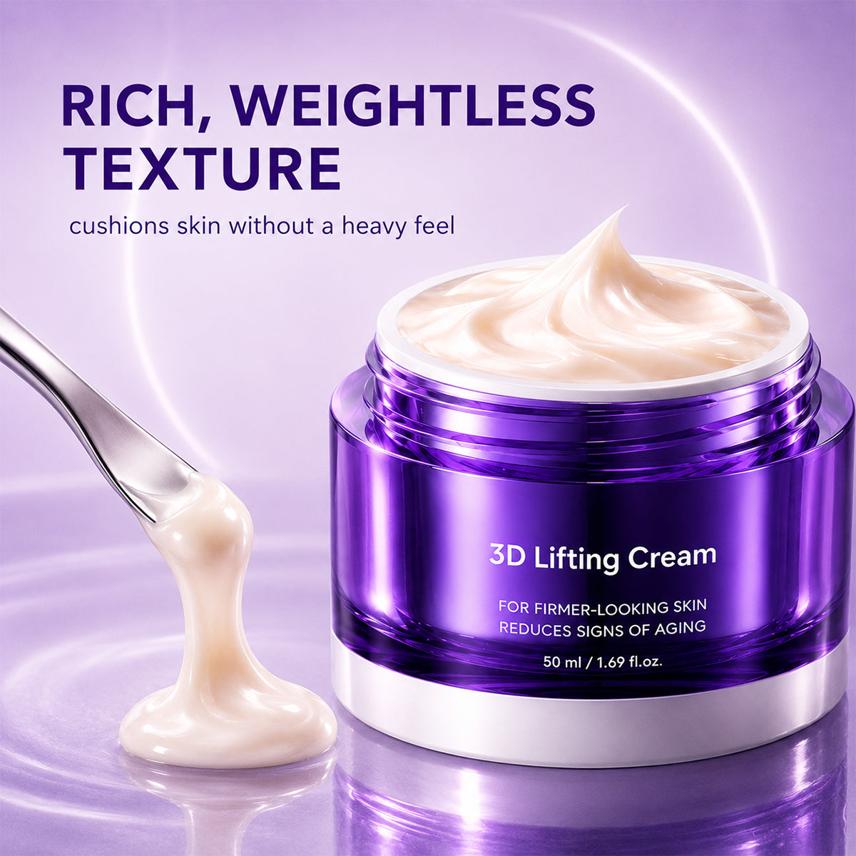 🔥3D Lifting Cream 1.7 fl oz | Advanced Korean Facial Night Cream 2026
