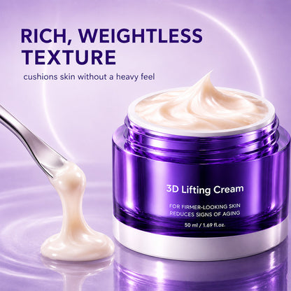 🔥3D Lifting Cream 1.7 fl oz | Advanced Korean Facial Night Cream 2026