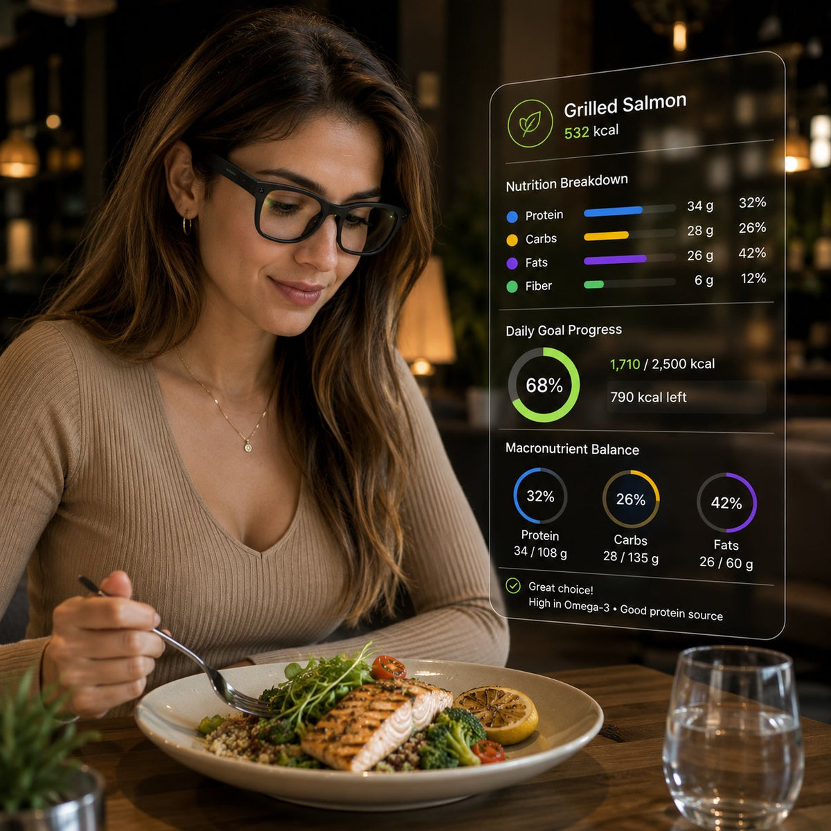 👓AI Smart Glasses with 4K POV Camera, Translation & AR Navigation 🎥