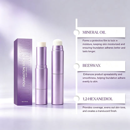 2-in-1 Dual-Ended Color-Adapting Glow Foundation Stick