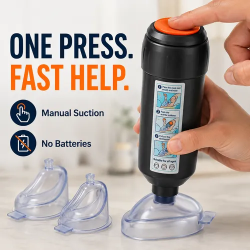 🔥Hot Seller🔥Choking First Aid Device, First Aid Kit, Negative Pressure Device, Heimlich Maneuver, Choking Prevention
