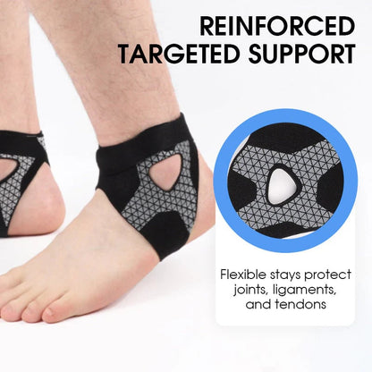 🦶 Adjustable Elastic Ankle Brace