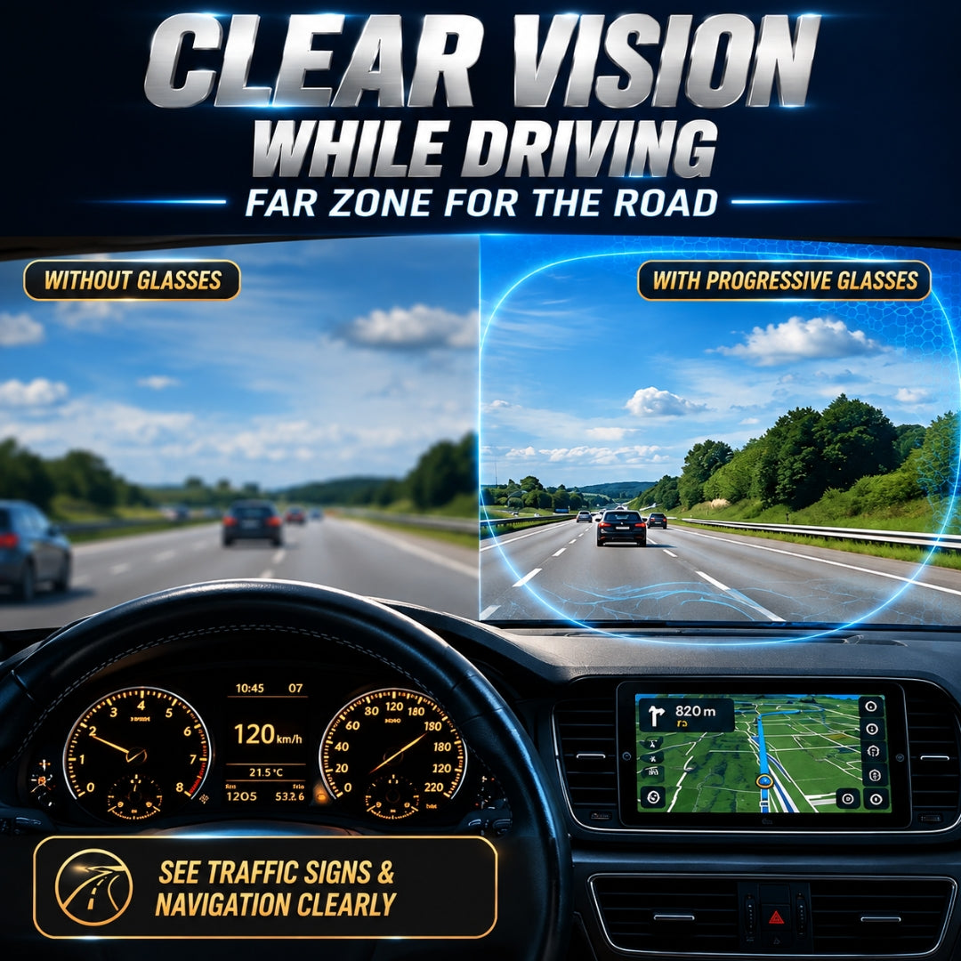 🔥No Eye Exam & No Lens Switching - A Glasses Revolution!