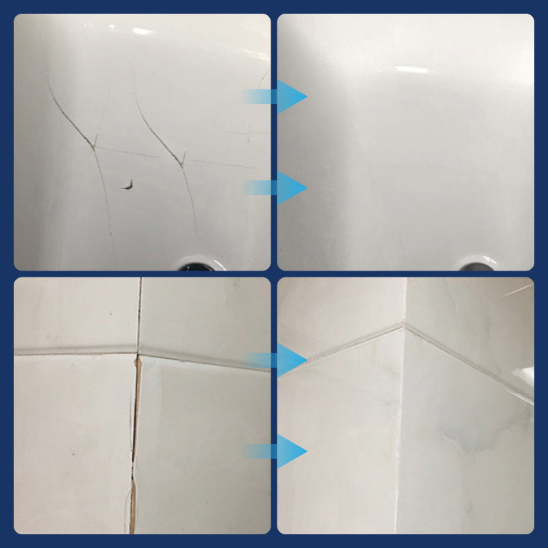 🪒Worry-Free Helper🏗！Ceramic Tile Crack Repair Paste Kit