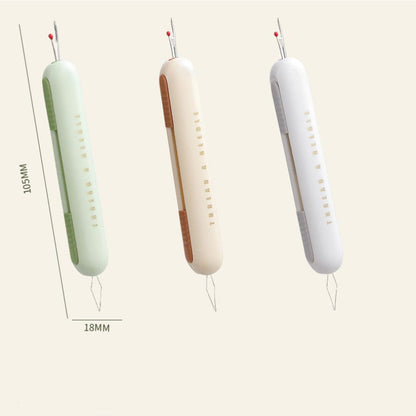 🧵 Thread Needles Easily! Easy-Grip Needle Threader