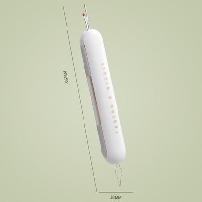 🧵 Thread Needles Easily! Easy-Grip Needle Threader