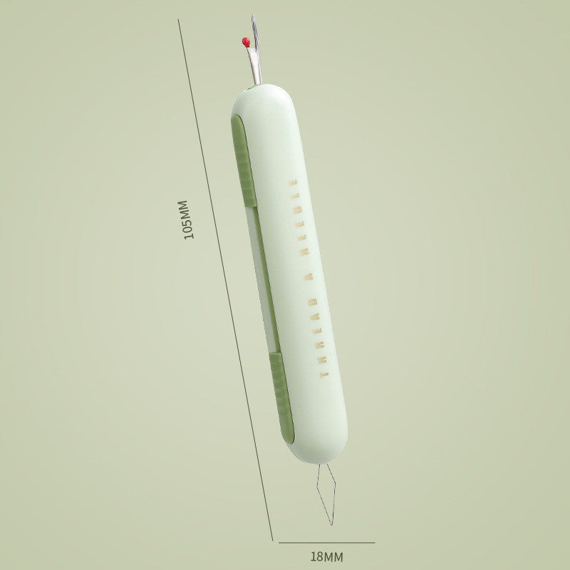 🧵 Thread Needles Easily! Easy-Grip Needle Threader