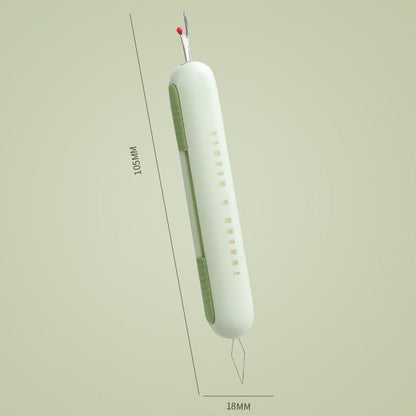 🧵 Thread Needles Easily! Easy-Grip Needle Threader
