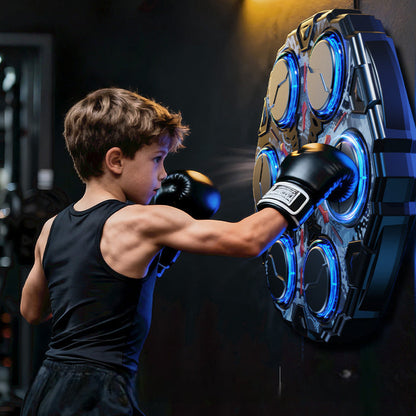 Smart Music Boxing Machine - Punch to the Beat Instantly!