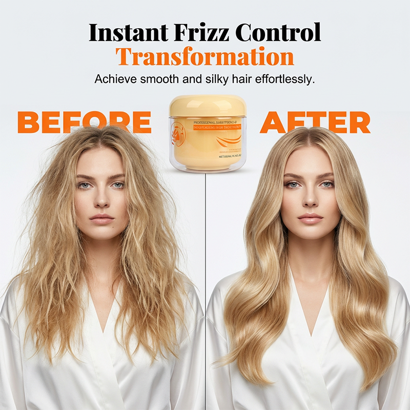 🥳HOT SALE! 💞50K+ SOLD!Hair Treatment – Deep repair, frizz control & hydration. Silky hair✅