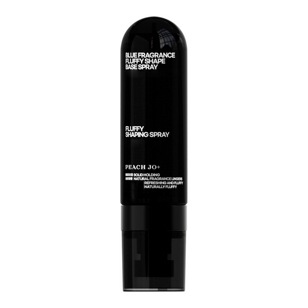 Peach-scented volumizing & setting spray—for lightweight, bouncy hair and long-lasting hold.