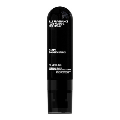 Peach-scented volumizing & setting spray—for lightweight, bouncy hair and long-lasting hold.