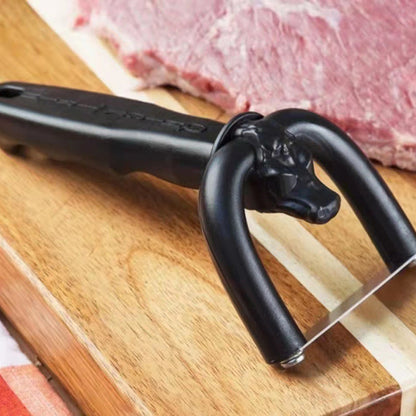 🔥🥩 Handheld Fat Trimmer for Beef & Pork, Portable Meat Fat Remover Tool