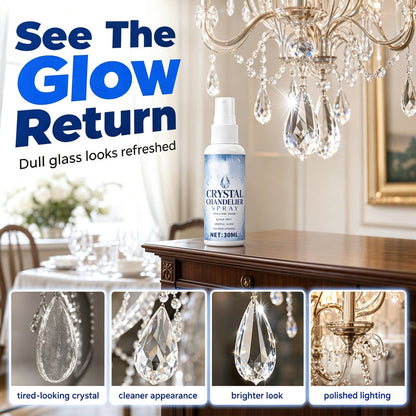 Crystal Chandelier Cleaner Spray – Easy Dust & Grime Removal