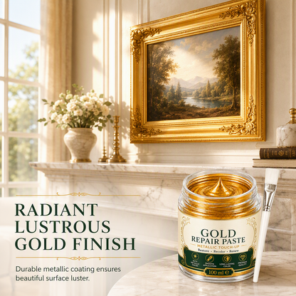 ✨ Metallic Gold Refinishing Paste – Restore Shine to Faded Gold Surfaces