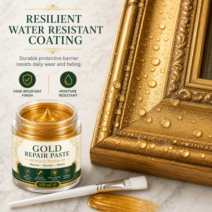 ✨ Metallic Gold Refinishing Paste – Restore Shine to Faded Gold Surfaces