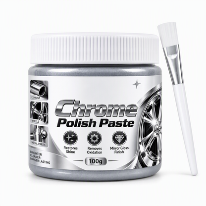 🔥Chrome Polish Paste for a Brilliant, Mirror-Like Shine ✨
