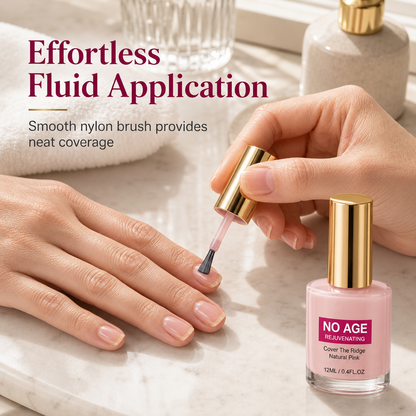 🔥Smooth Nail Ridges Instantly! Natural Ridge Filler