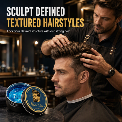 💈Cologne Scented Men's Hair Wax Pomade, Matte Finish Strong Hold Volumizing Hair Styling Wax