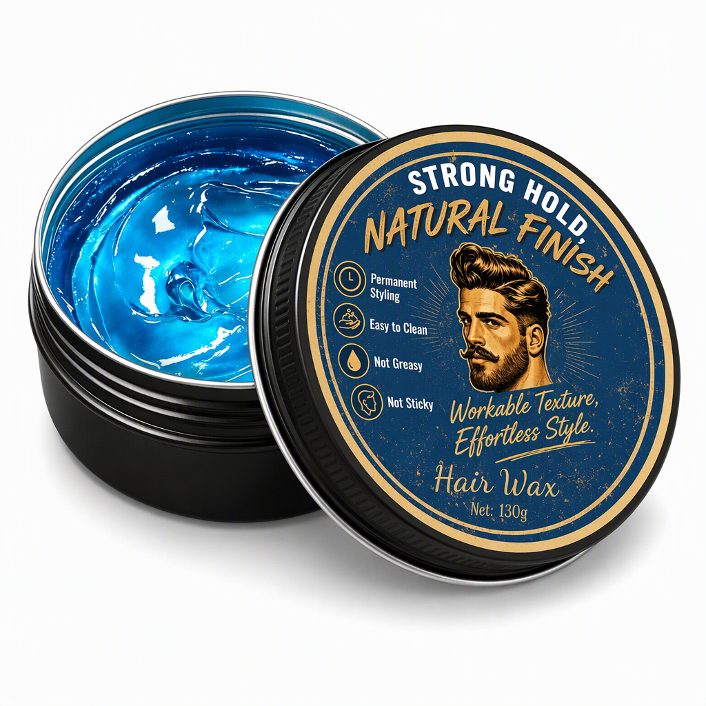 💈Cologne Scented Men's Hair Wax Pomade, Matte Finish Strong Hold Volumizing Hair Styling Wax