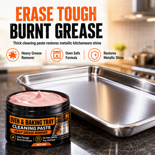 Heavy-Duty Grease Remover Paste – Removes Burnt-On Grease & Stubborn Stains